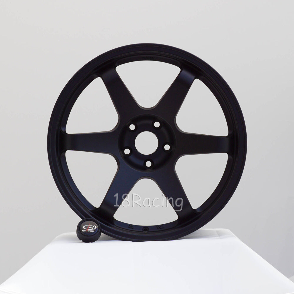 Rota Wheels Grid 1985 5X114.3 44 73 Satin Black