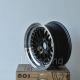 Rota Wheels Flush 1570 4X100 10 67.1 Gunmetal with Polish Lip