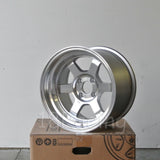 Rota Wheels Grid V 1570 4X100 0 67.1 Full Polish Silver