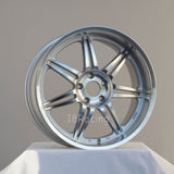 Linea Corse Wheels Dyna 1910 5X120 37  72.6 Full Polish Silver