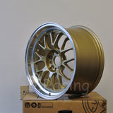 Rota Wheels MXR-R 1895 5x100 38 73 Gold with Polish Lip