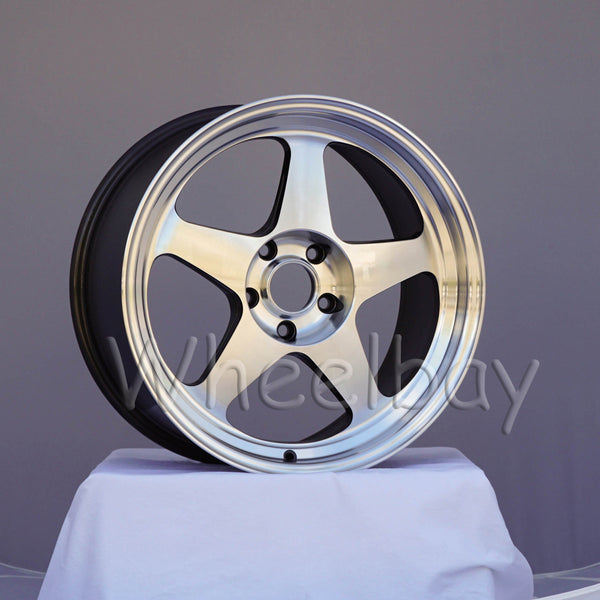 Rota Wheels Slipstream 1780 5X114.3 35 73 Full Polish Gunmetal 18racing