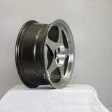 FLOW FORMED STREAMER  Rota Wheels Slipstream 1670 4X100 40 67.1  Full Polish Gunmetal