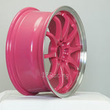 Rota Wheels Fighter 10 1670 5X100/114.3 40 73 Pink with Polish Lip