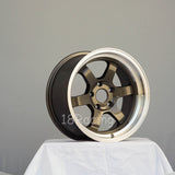 Rota Wheels Grid V 1680 5X114.3 20 73 Gunmetal with Polish Lip