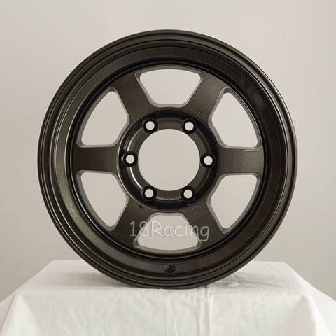 Rota Wheels Grid Type X 1680 6X139.7 0 110 Gunmetal