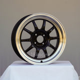 Rota Wheels GT3 1670 4X100 40 67.1 Black with Polish Lip