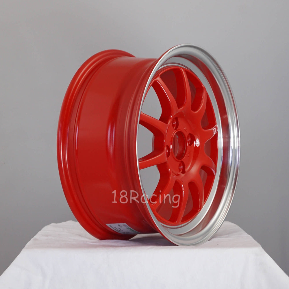 Rota Wheels GT3 1670 5x114.3 40 73 Red with Polish Lip