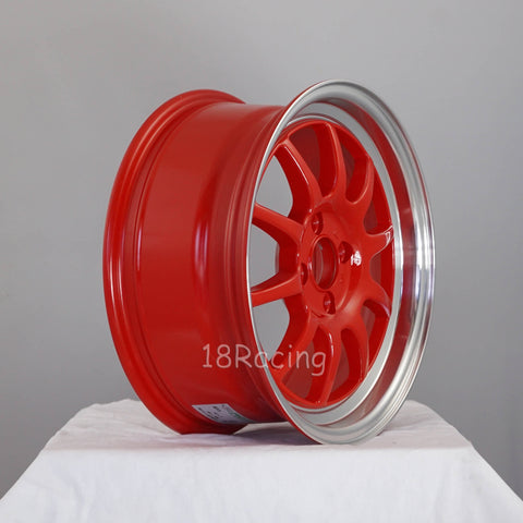 Rota Wheels GT3 1670 5x114.3 40 73 Red with Polish Lip