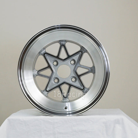 Rota Wheels Hachiju 1580 4X100 05 67.1  Full Polish Silver
