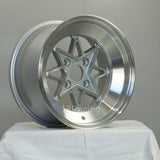Rota Wheels Hachiju 1580 4X114.3 0 73 Full Polish Silver