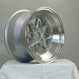 Rota Wheels Hachiju 1580 4X114.3 0 73 Full Polish Silver