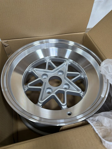 Rota Wheels Hachiju 1580 4X114.3 -10 73 Silver with Polish Lip
