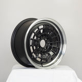 Rota Wheels HB10 1570 4X100 35 67.1 Flat black with Polish Lip