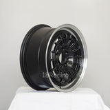 Rota Wheels HB10 1570 4X100 35 67.1 Flat black with Polish Lip