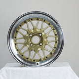 Rota Wheels Kensei 1570 4X114.3 25 73  Gold with Polish Lip