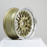 Rota Wheels Kensei 1570 4X114.3 25 73  Gold with Polish Lip
