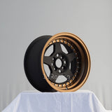 Rota Wheels Kyusha 1580 4X100 0 67.1 Satin Black Sport Bronze