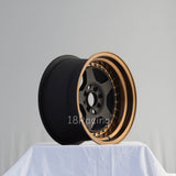 Rota Wheels Kyusha 1580 4X100 0 67.1 Satin Black Sport Bronze