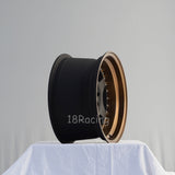 Rota Wheels Kyusha 1580 4X100 0 67.1 Satin Black Sport Bronze