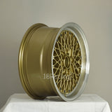 Rota Wheels Os Mesh 1570 4X114.3 20 73 Gold with Polish Lip
