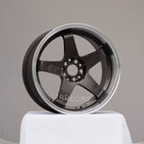 Rota Wheels P-45 R 1810 5X114.3 20  73 Gunmetal with Polish Lip