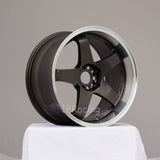 Rota Wheels P-45 R 1810 5X114.3 20  73 Gunmetal with Polish Lip