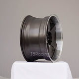 Rota Wheels P-45 R 1810 5X114.3 20  73 Gunmetal with Polish Lip
