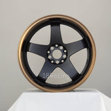Rota Wheels P-45 R 1812 5X114.3 20  73 Satin Black / Sport Bronze Lip