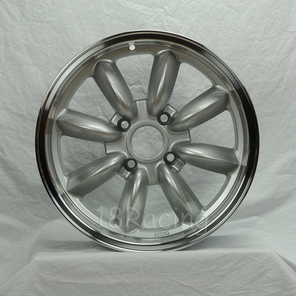 Rota Wheels RB 1670 4X114.3 10 73 Silver with Polish Lip