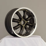 Rota Wheels RB 1670 4X110 20 73 Gunmetal with Polish Lip