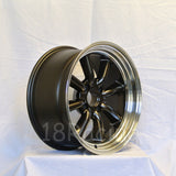 Rota Wheels RKR 1785 4X114.3 -10 73 Gunmetal with Polish Lip