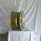 Rota Wheels RKR 1785 4X114.3 4 73 Gold with Polish Lip