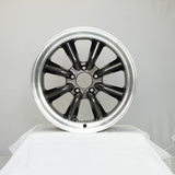 Rota Wheels RKR 1785 5X114.3 -10 73 Gunmetal with Polish Lip