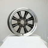 Rota Wheels RKR 1785 5X114.3 -10 73 Gunmetal with Polish Lip
