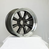 Rota Wheels RKR 1785 5X114.3 -10 73 Gunmetal with Polish Lip