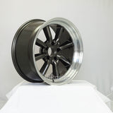Rota Wheels RKR 1785 5X114.3 -10 73 Gunmetal with Polish Lip