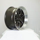 Rota Wheels RKR 1785 5X114.3 -10 73 Gunmetal with Polish Lip