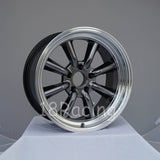 Rota Wheels RKR 1785 5X114.3 -10 73 Hyperblack with Polish Lip