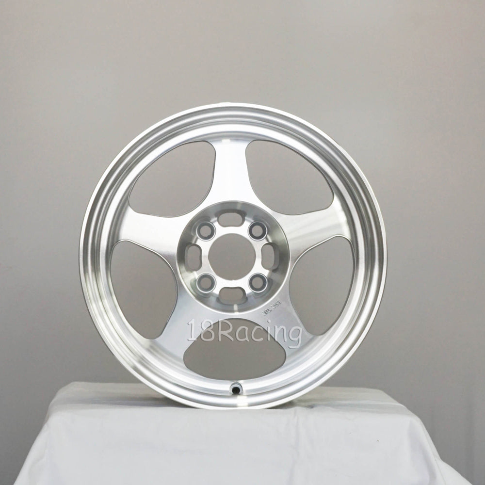 Rota Wheels Slipstream 1580 4X100 40 67.1 Full Polish Silver 14.3 LBS