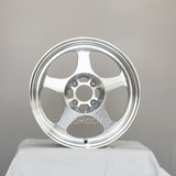 Rota Wheels Slipstream 1580 4X100 40 67.1 Full Polish Silver 14.3 LBS