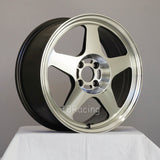 Rota Wheels Slipstream 1775 4X100 45 56.1 Full Polish Gunmetal