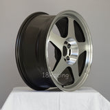 Rota Wheels Slipstream 1775 4X100 45 56.1 Full Polish Gunmetal