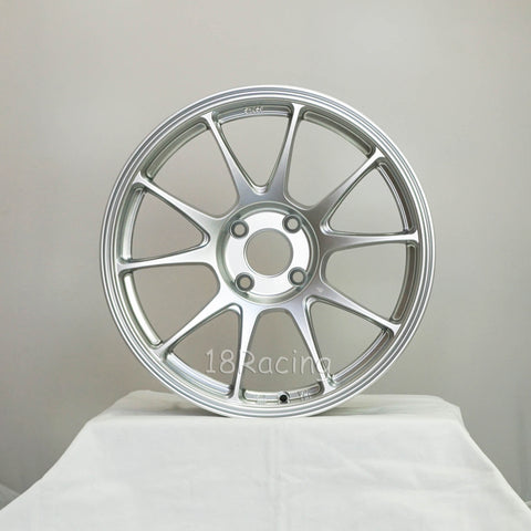 Rota Wheels Titan 1775 4X100 45 56.1 Hypersilver 16.24 lbs