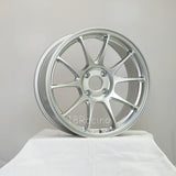 Rota Wheels Titan 1775 4X100 45 56.1 Hypersilver 16.24 lbs