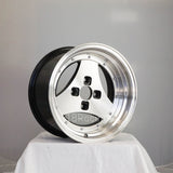 Rota Wheels Tri al 1580 4X114.3 0 73 Full Polish Black