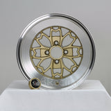 Rota Wheels Aleica  1590 4X114.3 -15 73 Gold with Polish Lip