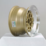 Rota Wheels Aleica  1590 4X114.3 -15 73 Gold with Polish Lip