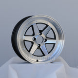 Rota Wheels CK Racing 1570 4X100 35 67.1 Full Polish Black