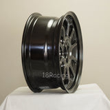 Rota Wheels F500 1670 4X98 35 58.1 Hyperblack 12.6 LBS